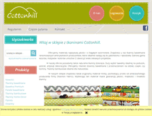 Tablet Screenshot of cottonhill.pl